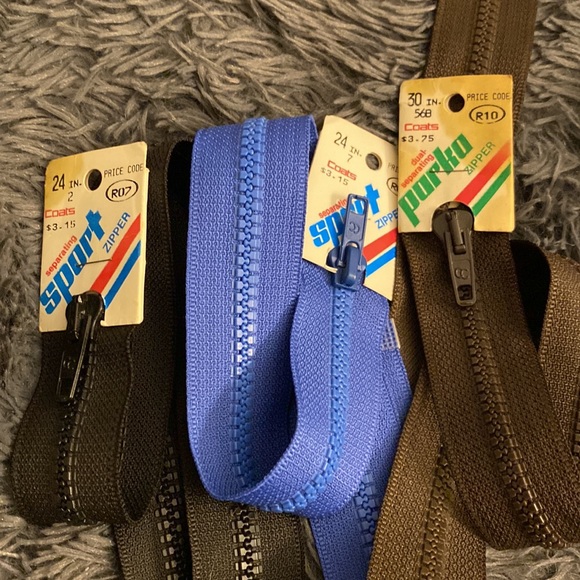 Vintage zippers (20 pcs) - Picture 8 of 8